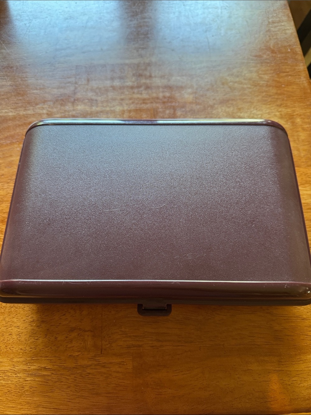 Tupperware Tuppercraft dark brown  Compact Storage Box